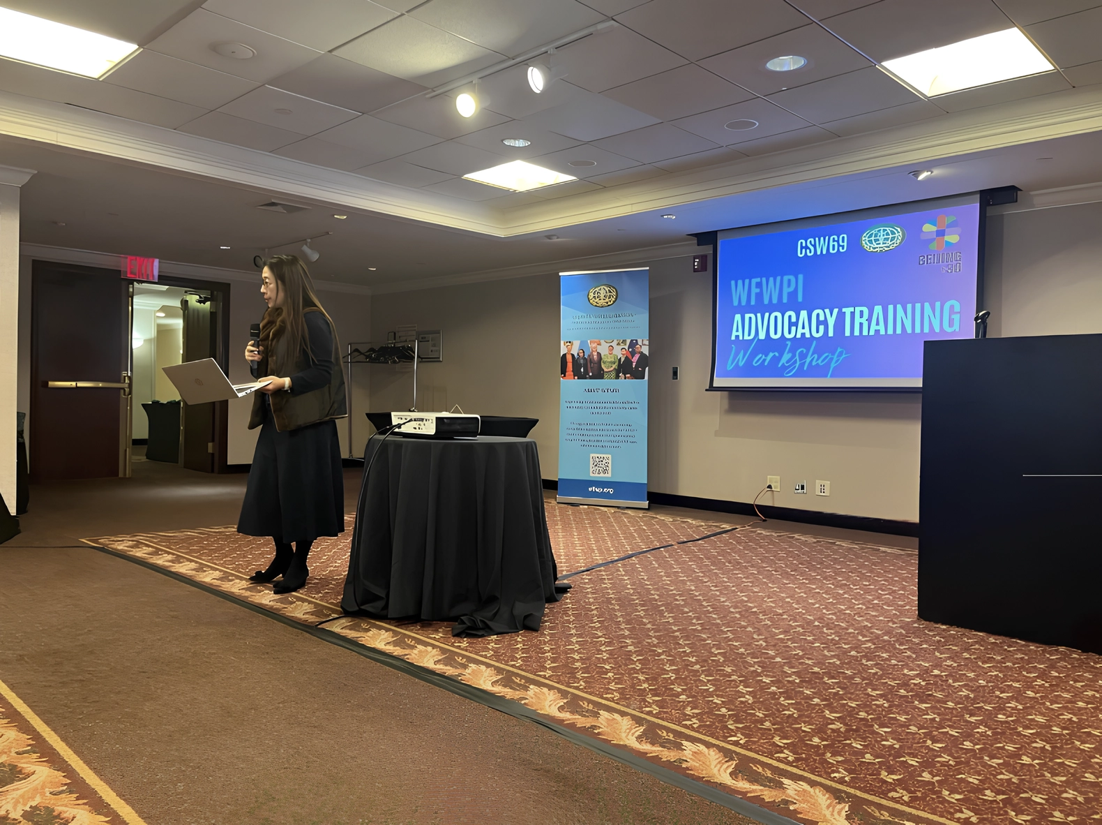 WFWPI CSW69 Advocacy Training Workshop