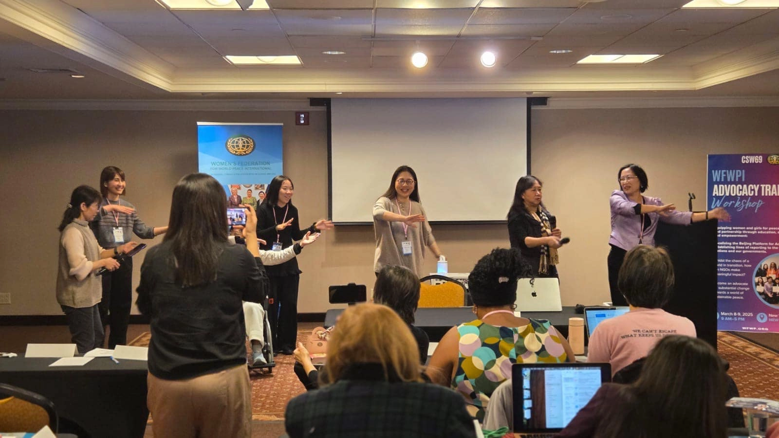 世界和平婦女會（國際總會）CSW69 倡議培訓工作坊