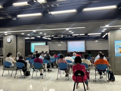 【臺北市中山區健康服務中心X蔡雪泥公益慈善基金會】銀齡六力練功坊