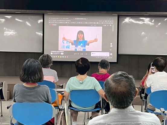 【臺北市中山區健康服務中心X蔡雪泥公益慈善基金會】銀齡六力練功坊