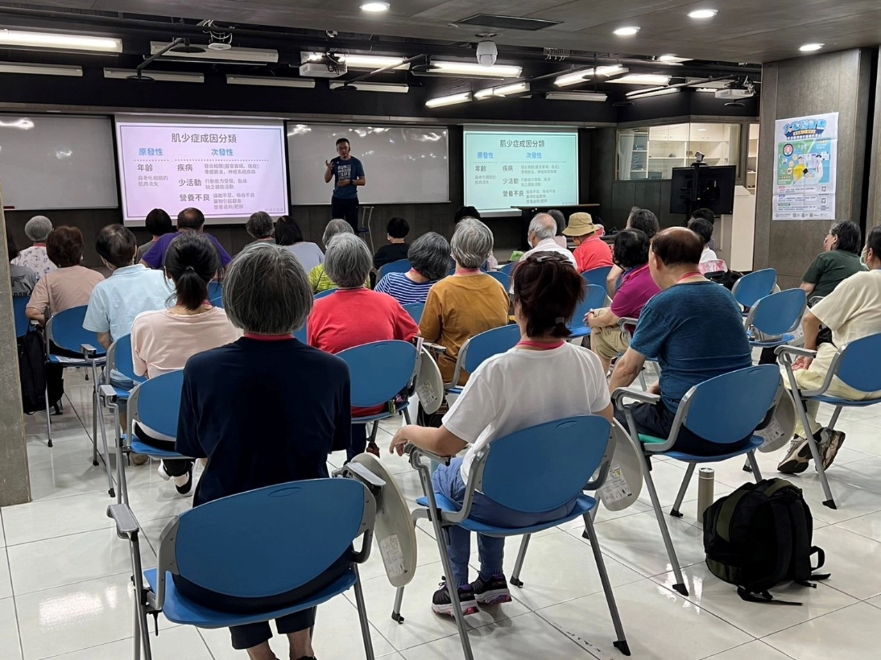 【臺北市中山區健康服務中心X蔡雪泥公益慈善基金會】銀齡六力練功坊