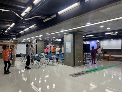 【臺北市中山區健康服務中心X蔡雪泥公益慈善基金會】銀齡六力練功坊