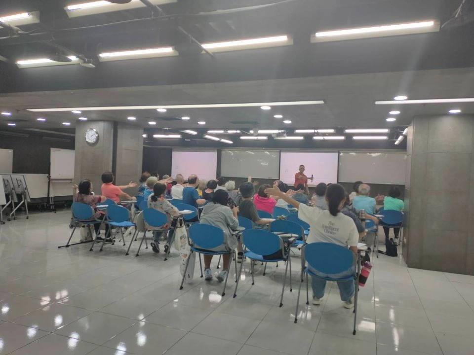【蔡雪泥公益慈善基金會 X 中山健康中心】第六週課程花絮分享 